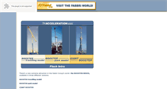 Desktop Screenshot of booster-ride.com